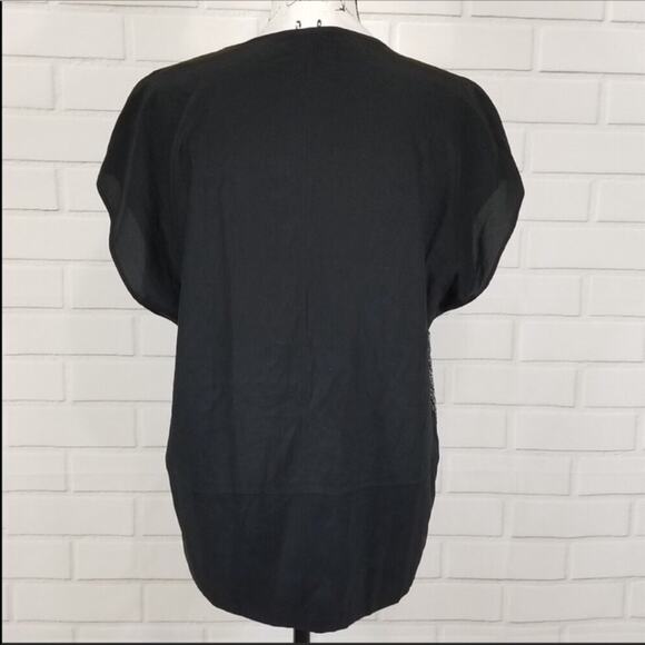 Eileen Fisher Sequins Beads Blouse - Picture 4 of 7